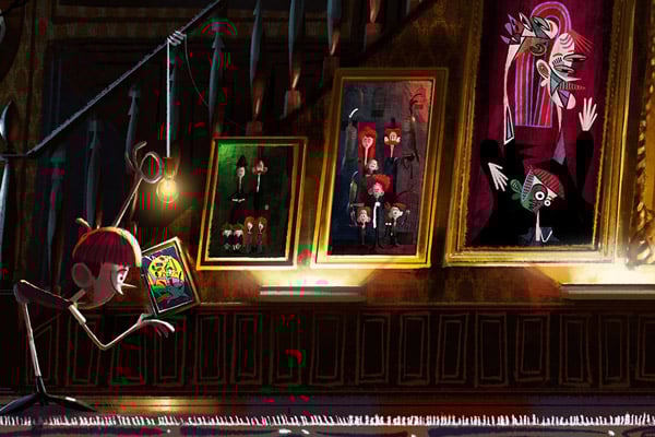 The Willoughbys staircase